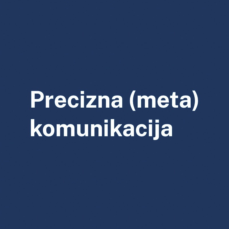 Precizna (meta) komunikacija