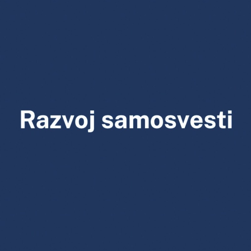 razvoj samosvesti